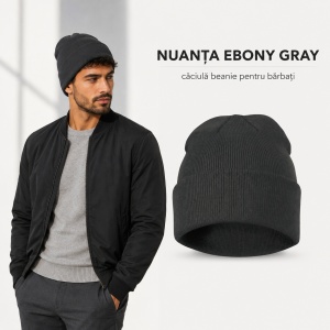 Căciulă Bărbați Unisex tip Beanie, Călduroasă, Tricotată și Modernă – 315 - Img 13