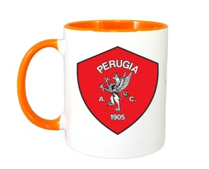 Cana AC Perugia Italia , cu logoul stema echipei, Cadoul Perfect - Img 7