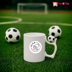 Cana Ajax Amsterdam , cu logoul stema echipei, Cadoul Perfect - Img 10