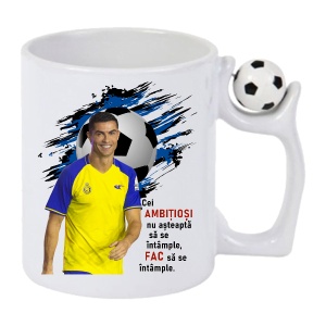 Cana Antistres motivationala cu jucatorul preferat Cristiano Ronaldo Cei mai ambitiosi