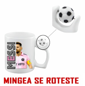 Cana Antistres motivationala cu jucatorul preferat Lionel Messi Inter Miami - Img 2