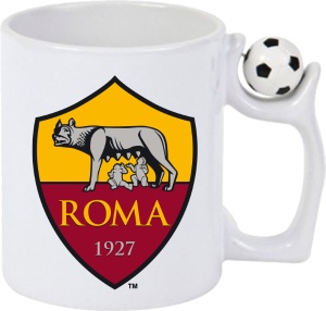Cana antistres personalizată cu AS ROMA- Italia