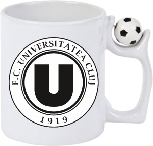 Cana Antistres Personalizată cu Echipa de fotbal Universitatea Cluj