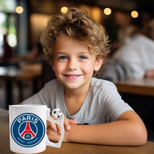 Cana antistres personalizată cu Paris Saint-Germain - Img 2