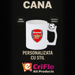 Cana Arsenal FC Anglia , cu logoul stema echipei, Cadoul Perfect - Img 13