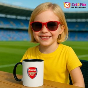 Cana Arsenal FC Anglia , cu logoul stema echipei, Cadoul Perfect - Img 38