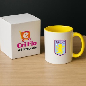 Cana Aston Villa Anglia , cu logoul stema echipei, Cadoul Perfect - Img 29
