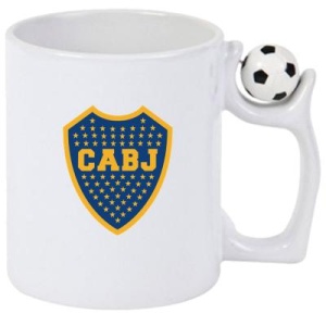 Cana Boca Juniors Argentina , cu logoul stema echipei, Cadoul Perfect