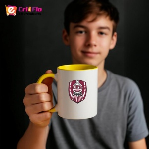 Cana CFR_Cluj , cu logoul stema echipei, Cadoul Perfect - Img 33