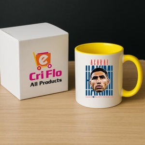 Cana cu fotbalistul Achraf Hakimi-Paris Saint-Germain PSG - Img 21