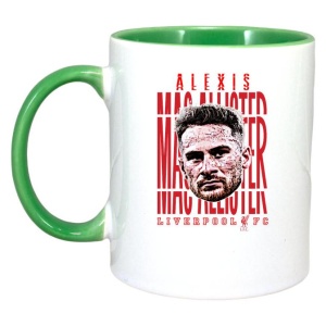 Cana cu fotbalistul Alexis Mac Allister-Liverpool FC V1