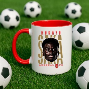 Cana cu fotbalistul Bukayo Saka-Arsenal FC v1 - Img 13