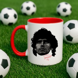 Cana cu fotbalistul Diego Armando Maradona-Napoli - Img 28
