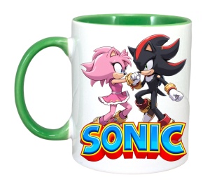 Cana cu Sonic Amy si Shadow - Confruntare Eleganta - Img 3