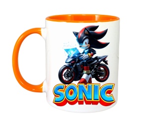 Cana cu Sonic Shadow pe motocicleta - Viteza Intunecata - Img 7