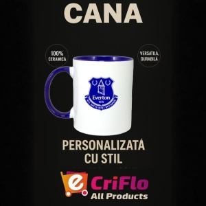 Cana Everton FC Anglia , cu logoul stema echipei, Cadoul Perfect - Img 25