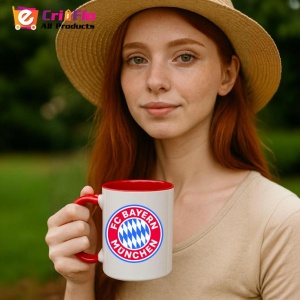 Cana FC Bayern München Germania , cu logoul stema echipei, Cadoul Perfect - Img 48