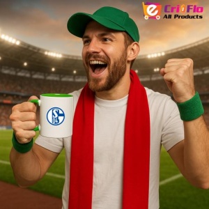 Cana FC Schalke 04 Germania , cu logoul stema echipei, Cadoul Perfect - Img 22