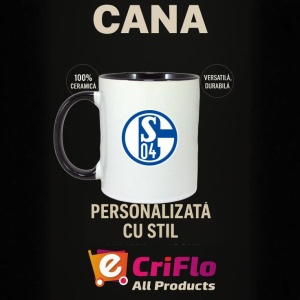 Cana FC Schalke 04 Germania , cu logoul stema echipei, Cadoul Perfect - Img 35