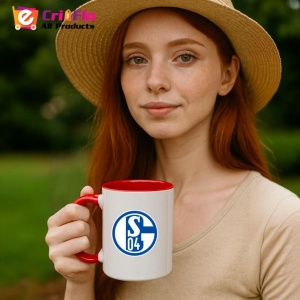 Cana FC Schalke 04 Germania , cu logoul stema echipei, Cadoul Perfect - Img 48