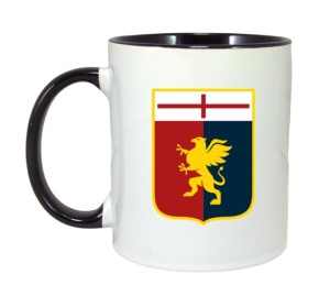 Cana Genoa CFC Italia , cu logoul stema echipei, Cadoul Perfect - Img 6