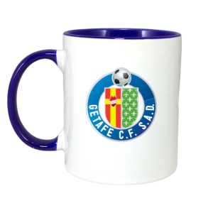 Cana Getafe logo Spania , cu logoul stema echipei, Cadoul Perfect - Img 4