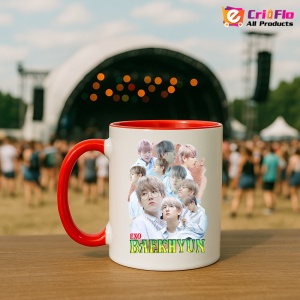 Cana K-POP cu formatia trupa KPOP BAEKHYUN EXO 1 589 - Img 45