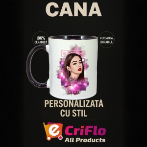 Cana K-POP cu formatia trupa KPOP BLACK PINK JENNIE 597 - Img 38