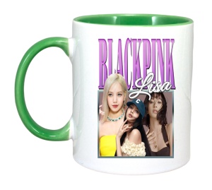 Cana K-POP cu formatia trupa KPOP BLACK PINK LISA 600 - Img 3
