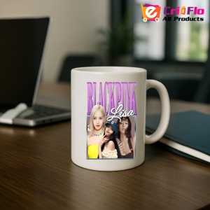 Cana K-POP cu formatia trupa KPOP BLACK PINK LISA 600 - Img 17