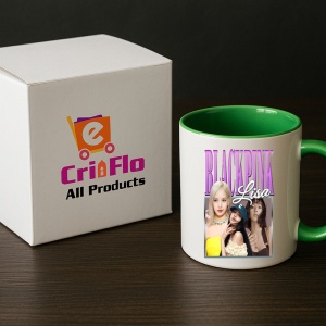 Cana K-POP cu formatia trupa KPOP BLACK PINK LISA 600 - Img 19