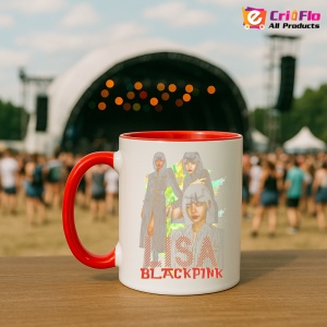 Cana K-POP cu formatia trupa KPOP BLACKPINK LISA 4 617 - Img 45