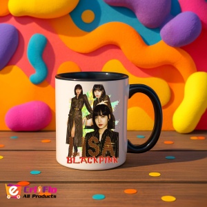 Cana K-POP cu formatia trupa KPOP BLACKPINK LISA 5 618 - Img 37