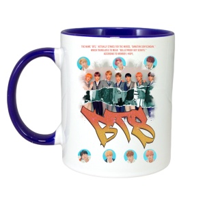 Cana K-POP cu formatia trupa KPOP BTS 2 624 - Img 4