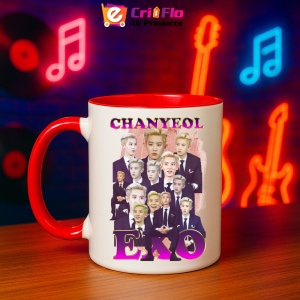 Cana K-POP cu formatia trupa KPOP CHANYEOL - EXO 1 648 - Img 46