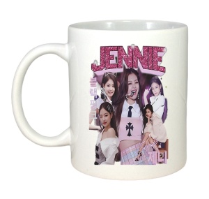 Cana K-POP cu formatia trupa KPOP JENNIE BLACK PINK 670 - Img 2