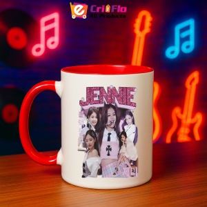 Cana K-POP cu formatia trupa KPOP JENNIE BLACK PINK 670 - Img 46