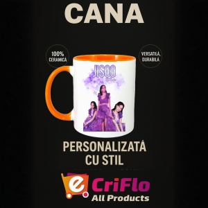 Cana K-POP cu formatia trupa KPOP JISSO PURPLE 684 - Img 43