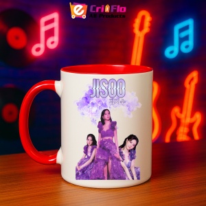 Cana K-POP cu formatia trupa KPOP JISSO PURPLE 684 - Img 46