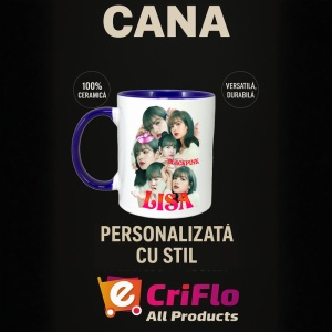 Cana K-POP cu formatia trupa KPOP LISA 4 703 - Img 28