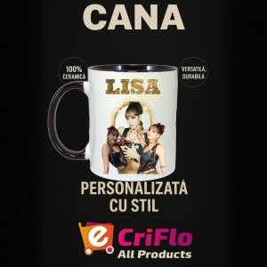 Cana K-POP cu formatia trupa KPOP LISA GOLD 710 - Img 38