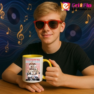 Cana K-POP cu formatia trupa KPOP SEVENTEEN 734 - Img 31