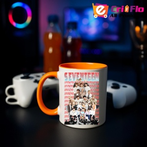 Cana K-POP cu formatia trupa KPOP SEVENTEEN 734 - Img 41