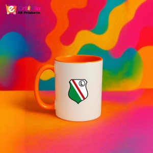 Cana Legia Warsaw Polonia , cu logoul stema echipei, Cadoul Perfect - Img 42