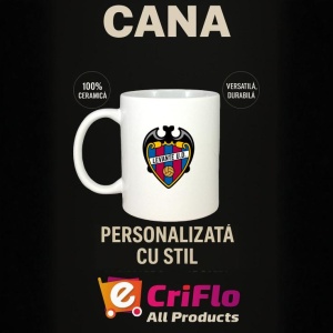 Cana Levante UD Spania , cu logoul stema echipei, Cadoul Perfect - Img 15