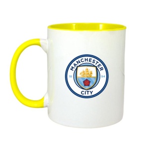 Cana Manchester City Anglia , cu logoul stema echipei, Cadoul Perfect - Img 5