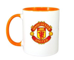 Cana Manchester United FC Anglia , cu logoul stema echipei, Cadoul Perfect - Img 7