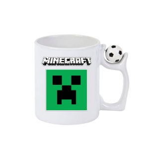 Cana Minecraft Ceeper cu Logo - Img 2