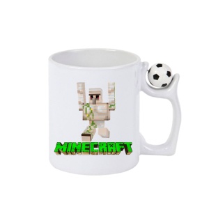Cana Minecraft Golem Alb - Img 2