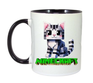 Cana Minecraft Pisica Gri